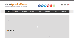 Desktop Screenshot of moresappraisalgroup.com